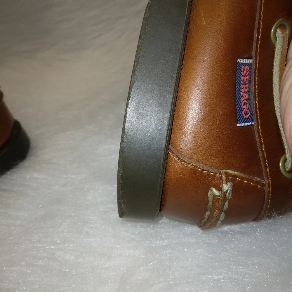 SHOES Sebago Docksides Men's 8, very good soles